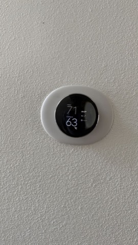 Smart thermostat cooling to 63