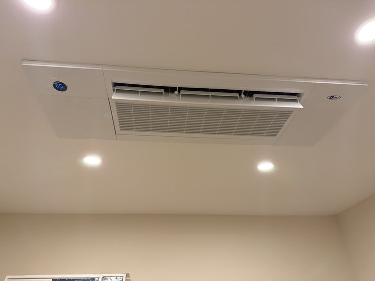 Ceiling cassette mini-split indoor unit
